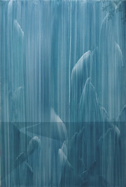 David Borgmann: o.T. [FL 2], 2019, Öl auf Leinwand, 120 x 80 cm